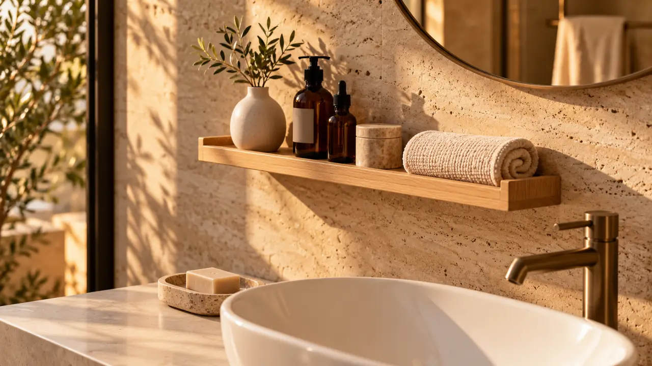 Tablette de salle de bain : gagner du rangement sans encombrer le lavabo